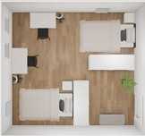 Rapazes, limpeza, internet e TV cabo (quarto n.º 1)