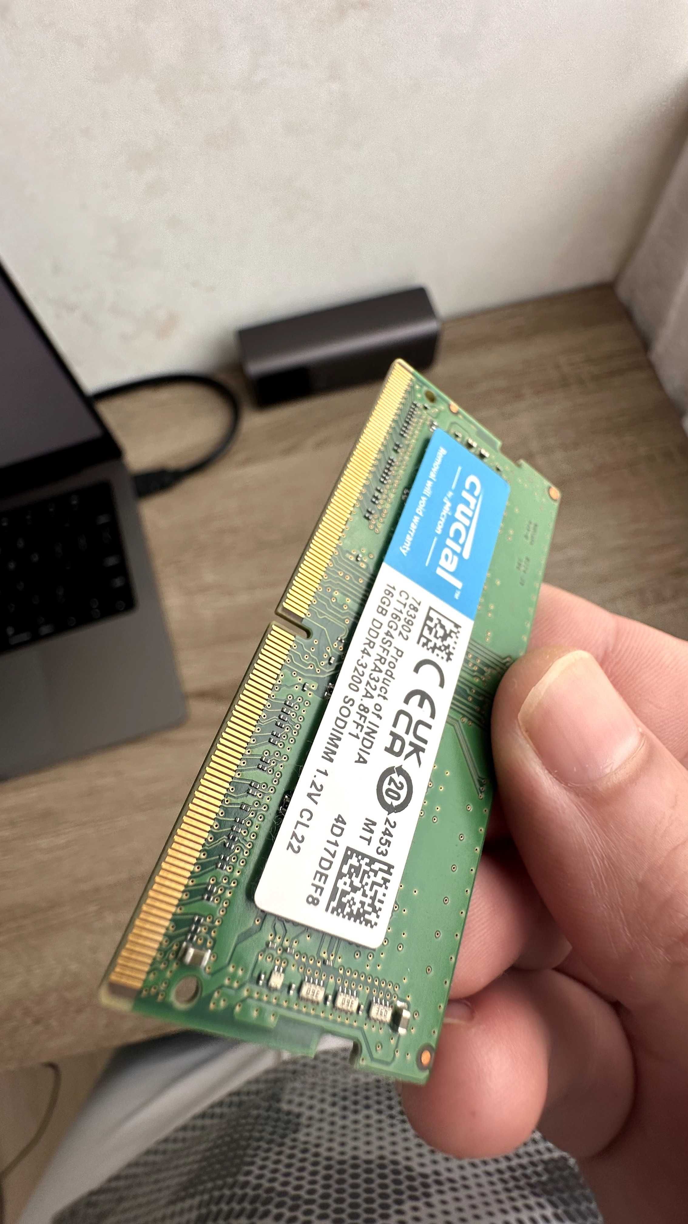 Модуль пам'яті для ноутбука SoDIMM DDR4 16GB