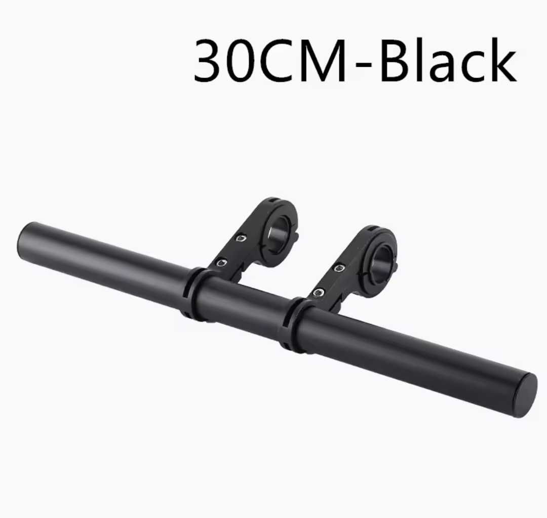 Wspornik kierownicy W30-BL 30cm 1szt.dod.mocowanie,rower MTB,hulajnoga
