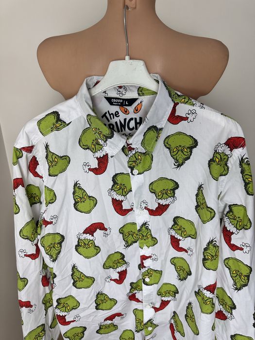 Koszula świąteczna Cropp rozmiar L grinch sesja święta christmas