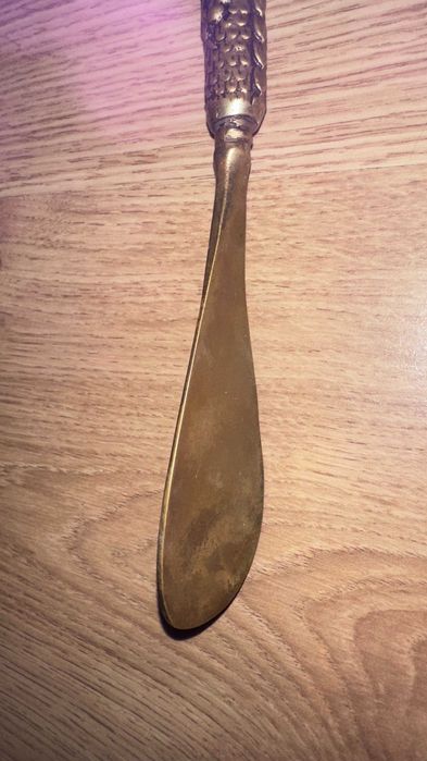 Бронзовая лопатка для обуви