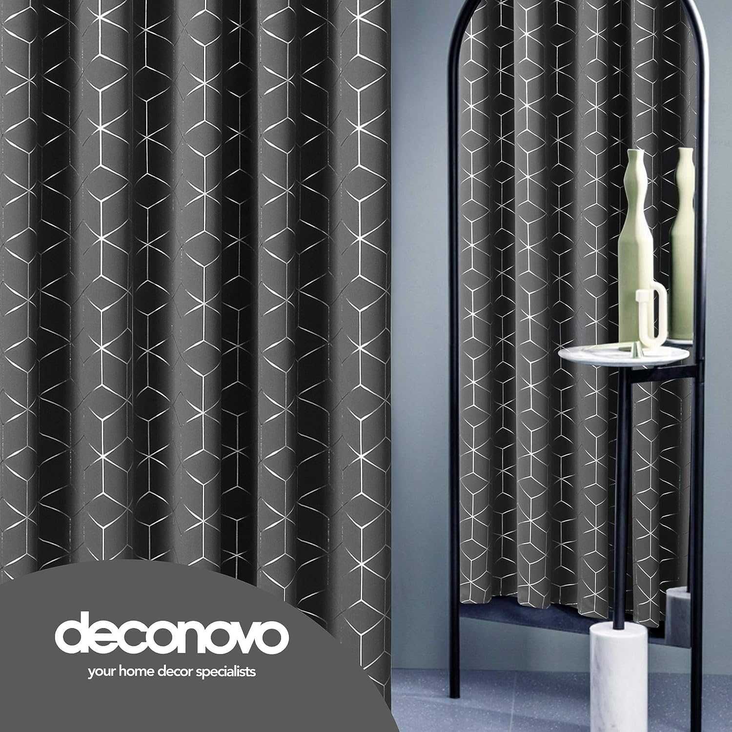 Nowa zasłona/zasłony/kotara/firanka/140x138CM/2 SZT/Deconovo ! 5635!