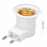 Adapter przejściówka do gniazdka żarówki E27