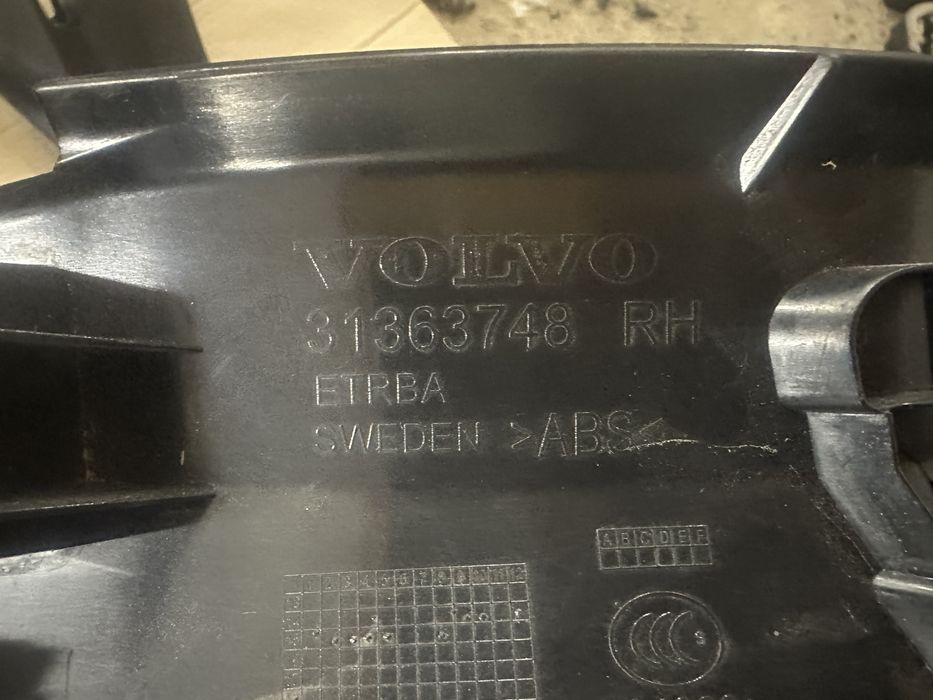 Накладки на пороги volvo xc90 2015+,31363632