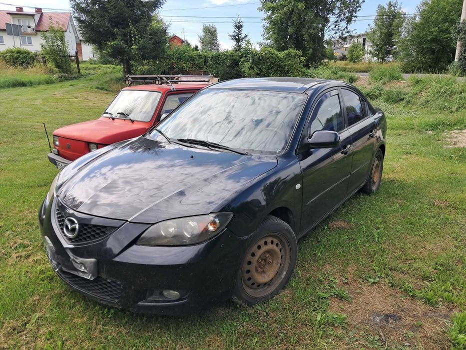 Mazda 3 2008 r LPG (uszkodzony-skrzywiony blok)