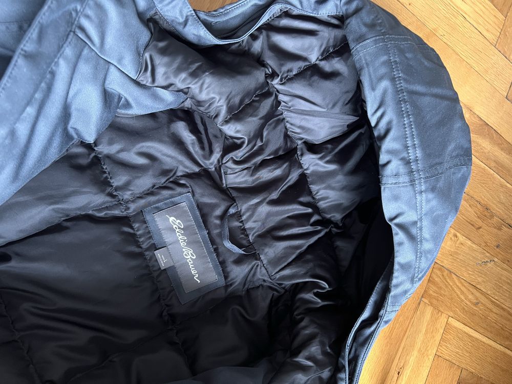 Beżowa kurtka męska Just Junkies L bawełniana casual utility