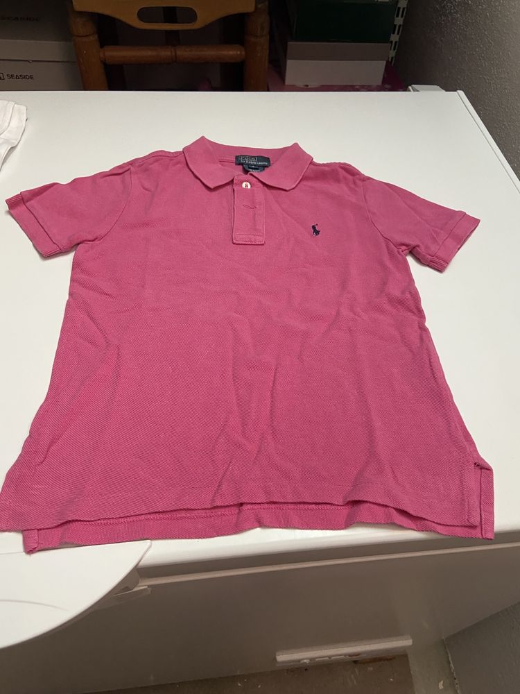 Polo de menina  da marca rauph lauren em bom estado