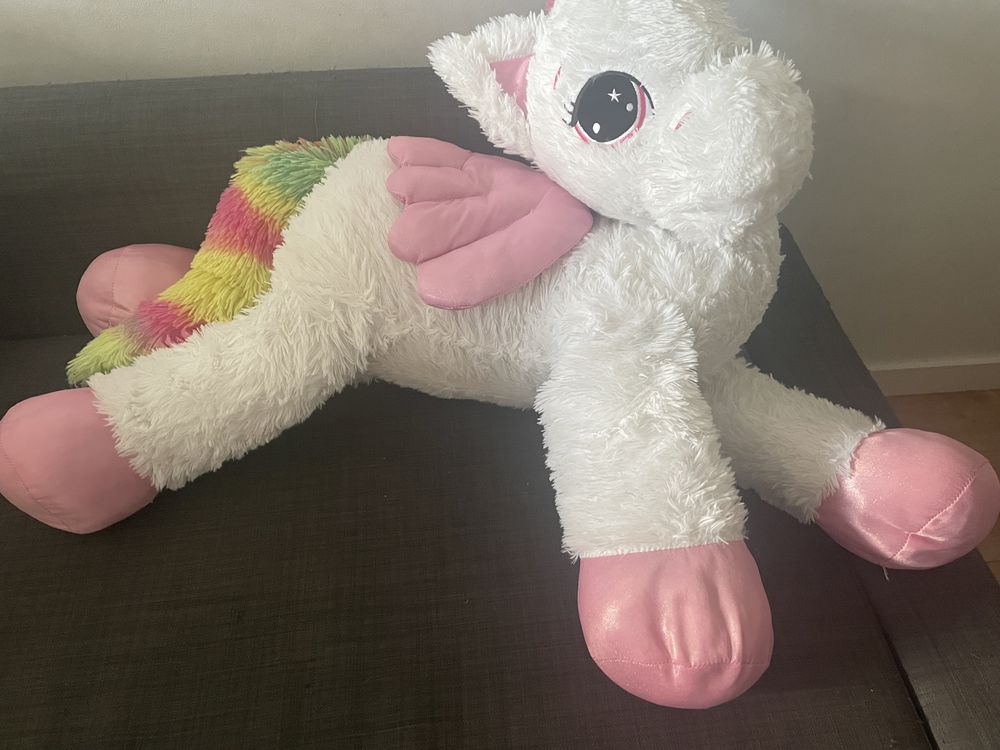 Peluche unicornio 85 cm