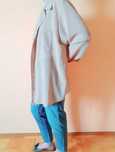 42/44/46/48 Długa koszula bluzka oversize basic real vintage retro