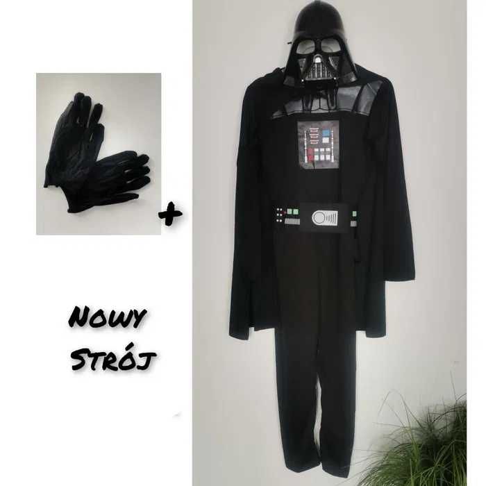 Nowy Strój STAR WARS 134/140 Lord Vader 140 przebranie kostium Vader