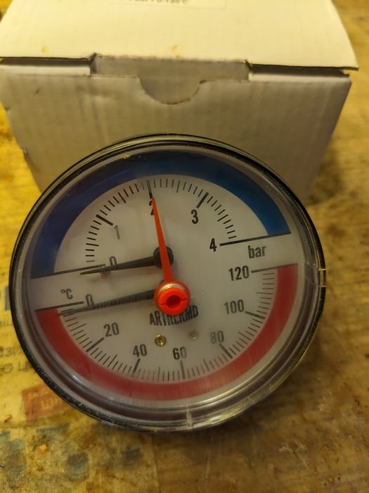Термоманометр Италия.