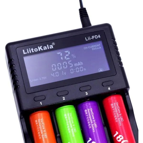 Лучшее зарядное LiitoKala Lii-PD4 LiitoKala Lii-600
