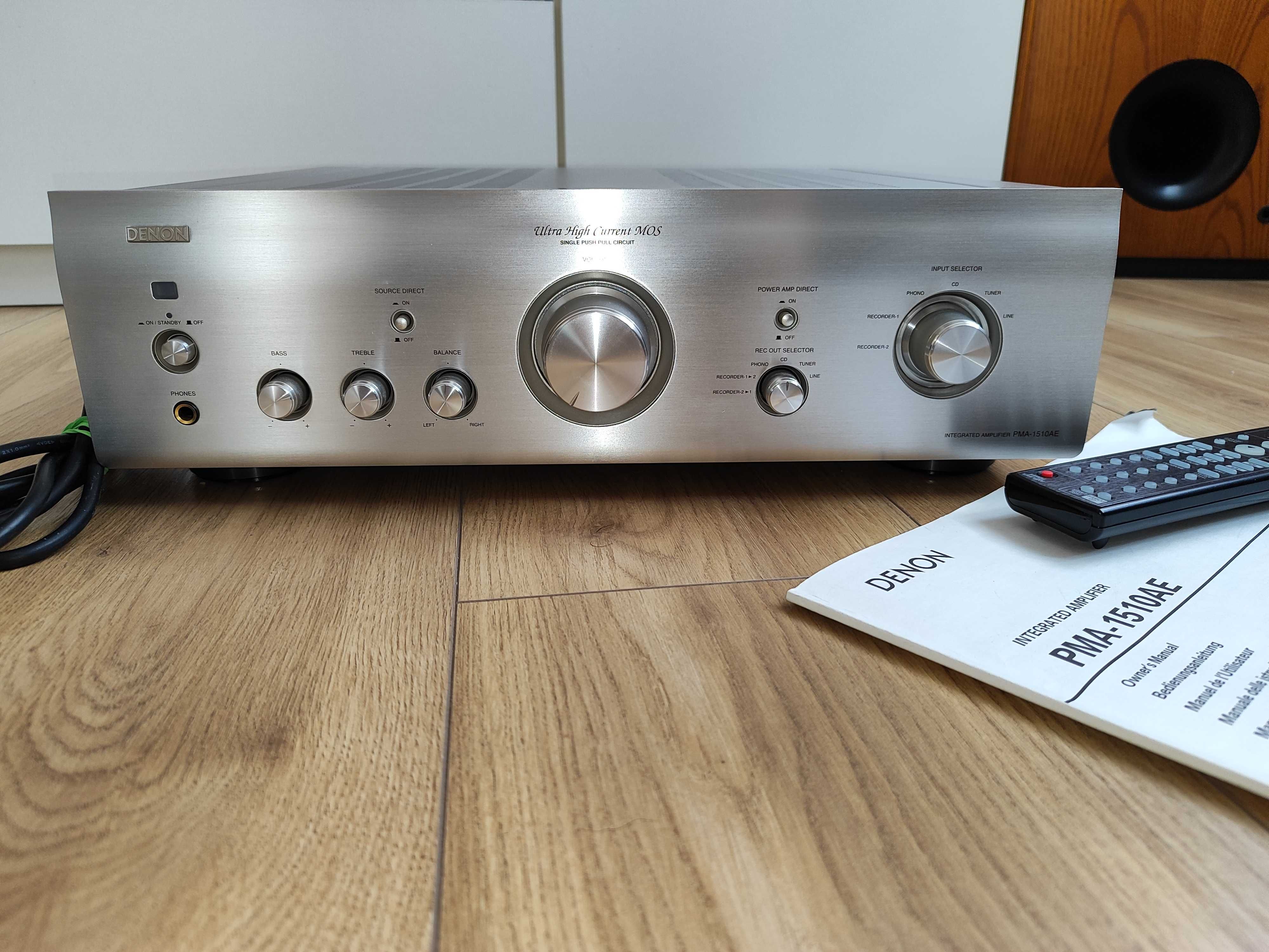 Wzmacniacz Stereo Denon PMA-1510AE + Pilot