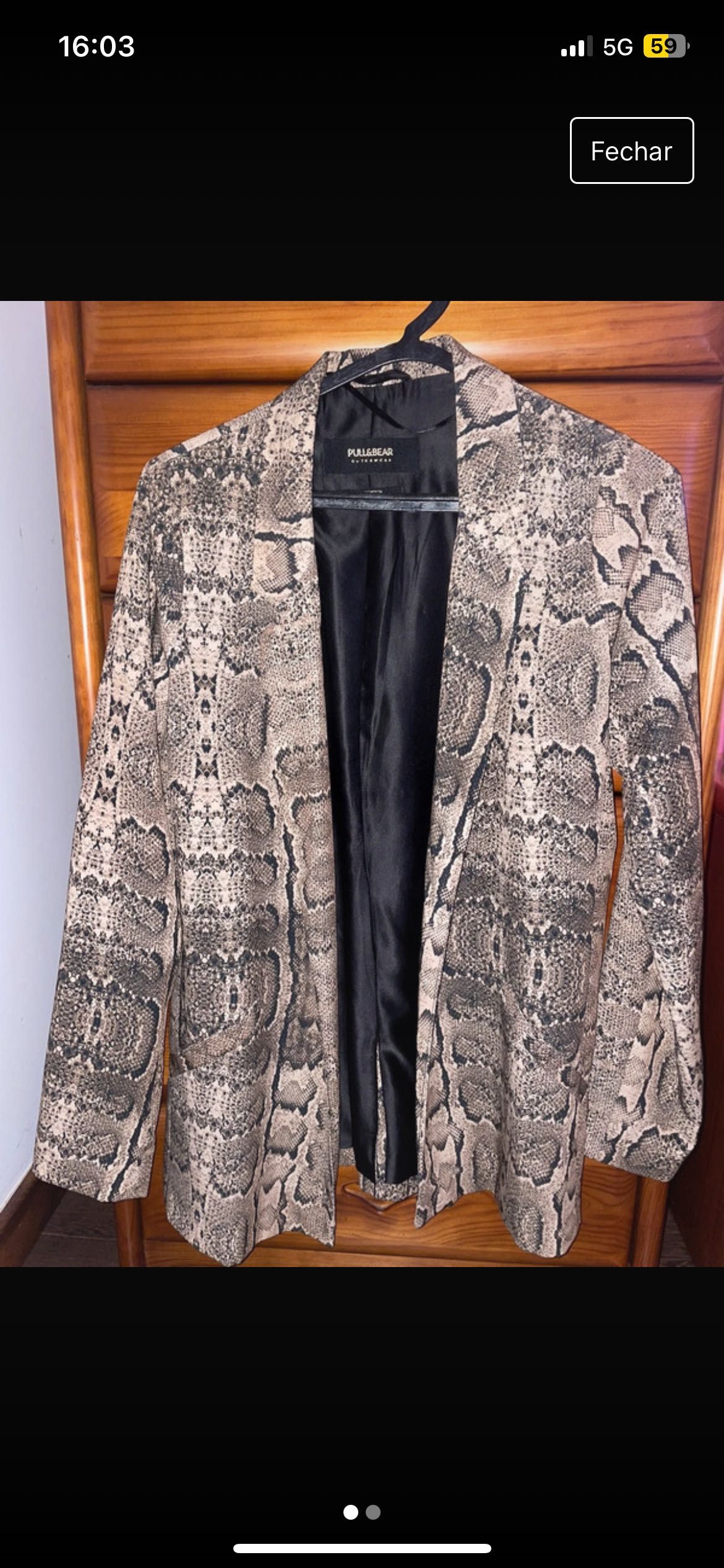 Blazer com padrão