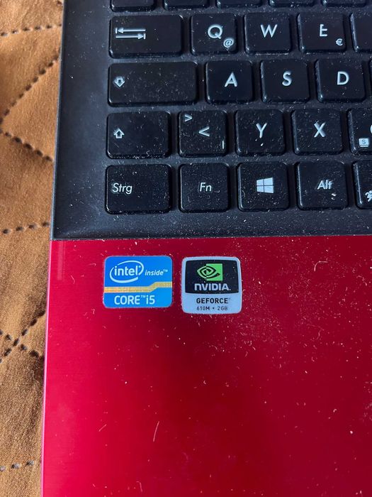 Laptop Asus A55V Czerwony - Intel Core i5, 8GB RAM, 750GB HDD, NVIDIA