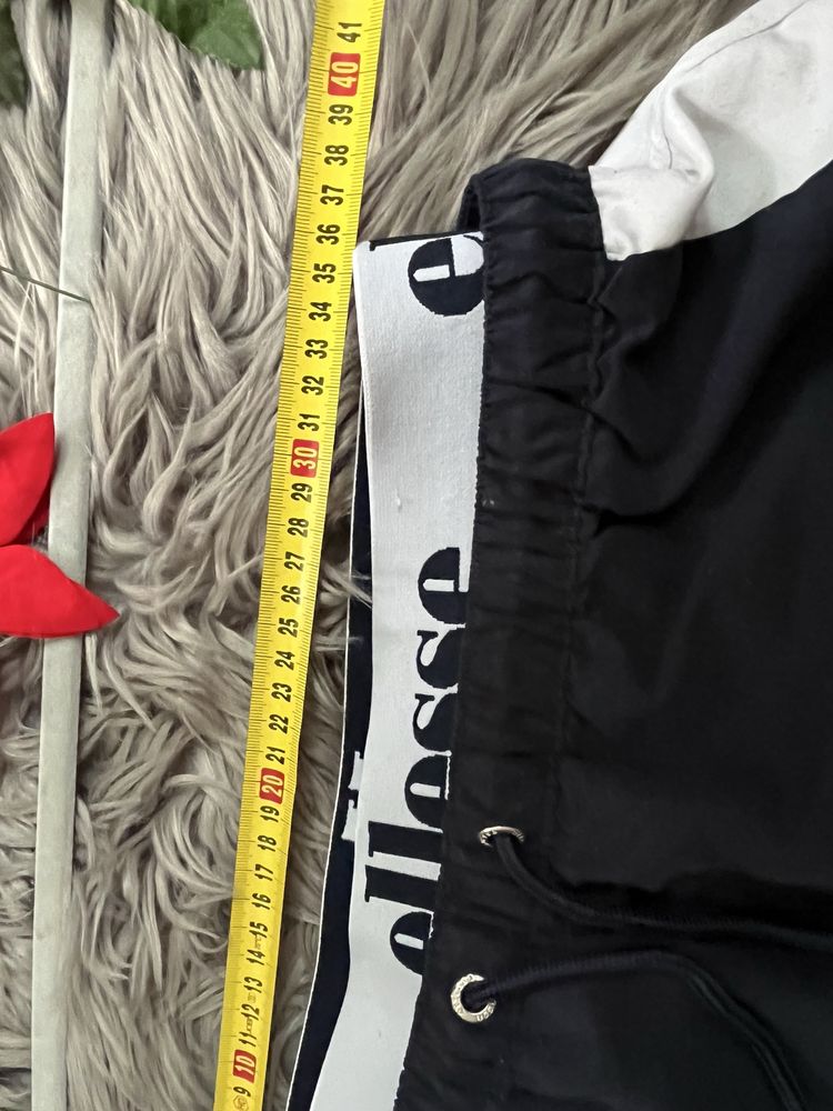 Ellesse spodenki sportowe szorty granatowe L z gumą logo