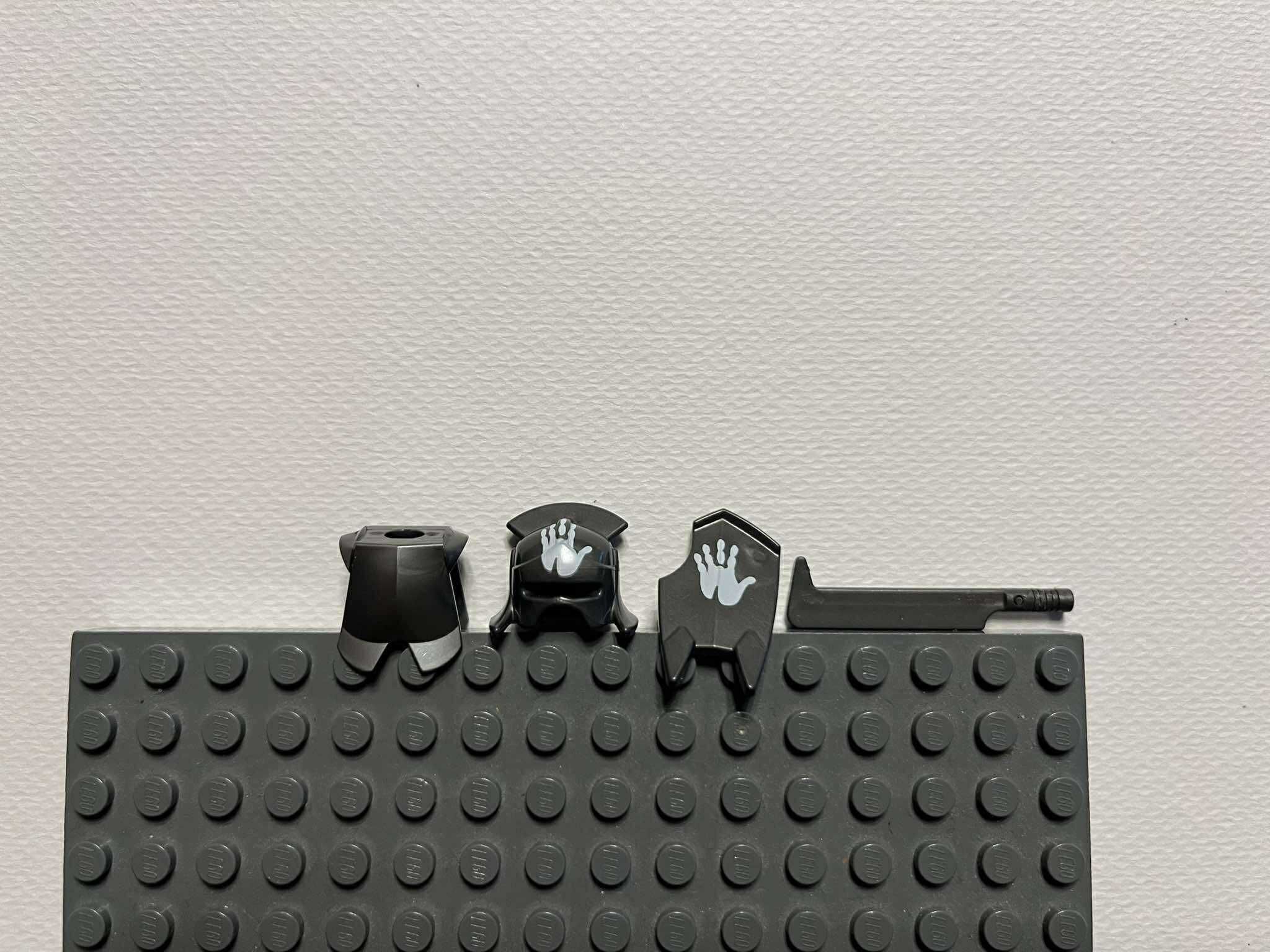 Lego Władca Pierścieni Uruk-hai w pancerzu z dłonią / minifigurka