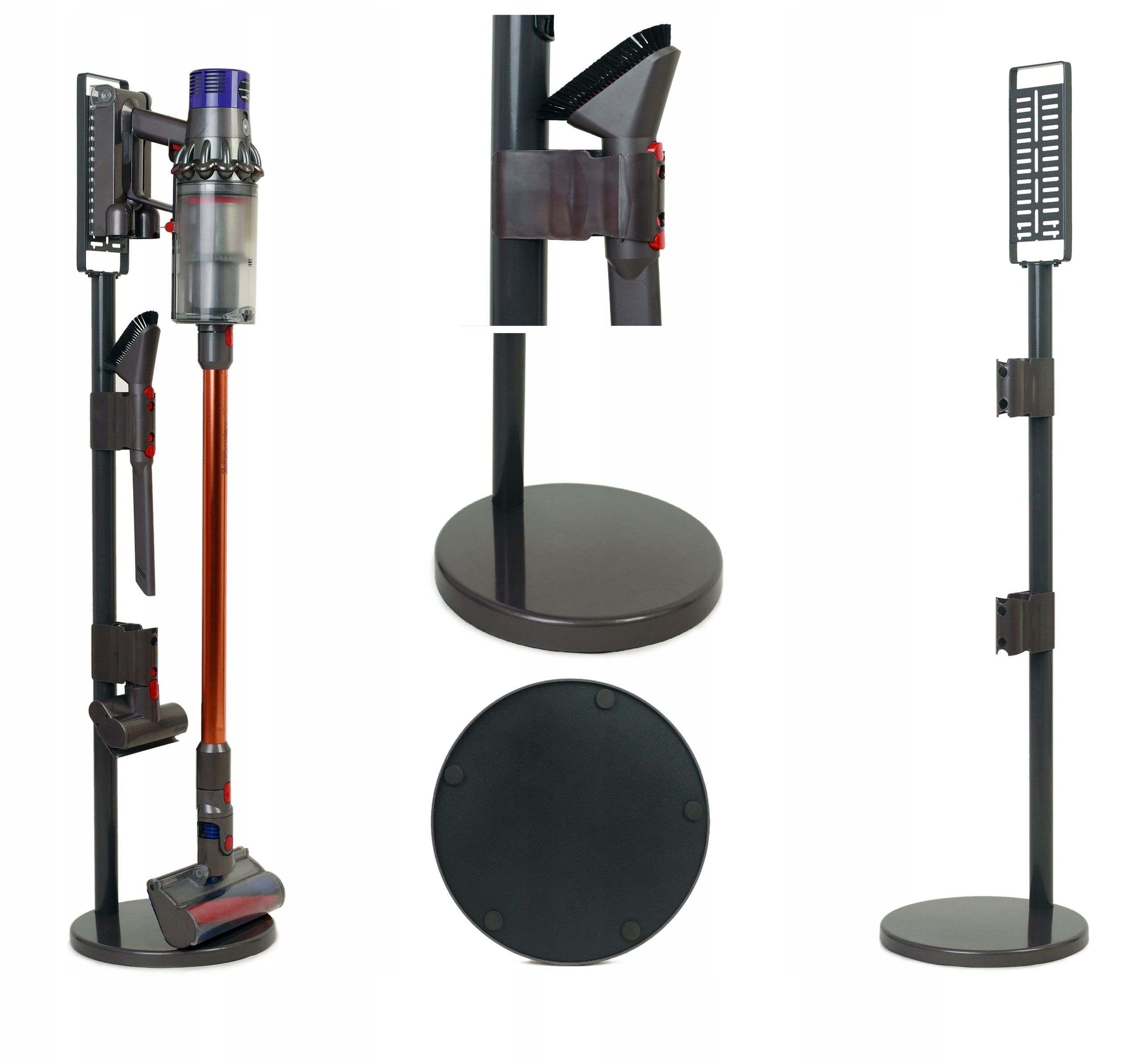 stojak do odkurzacza dyson v6 v7 v8 v10 v11 v12 v15 okrągły stylowy