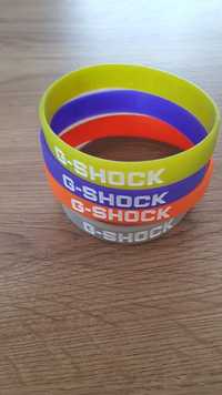 Opaska silikonowa G-shock 4 sztuki kolory