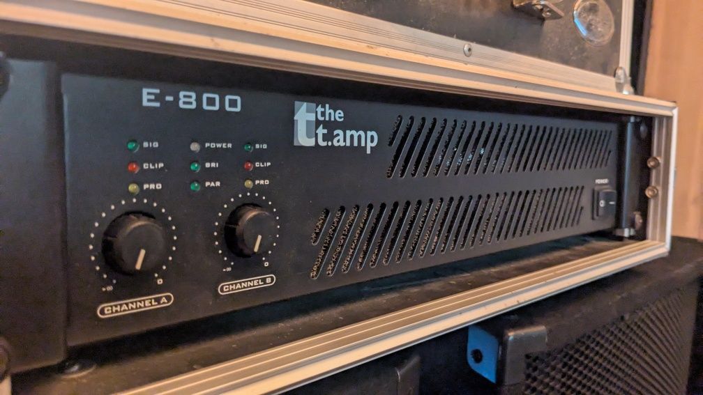 Zestaw kolumny Peavey PV115 + wzmacniacz The t.amp E-800