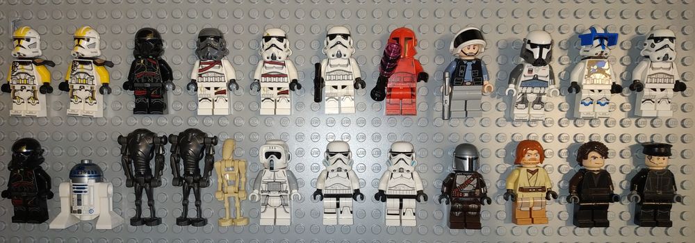 Оригінальні мініфігурки Lego Star Wars