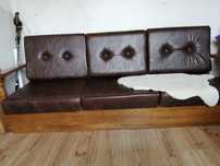 Kanapa drewniana sofa