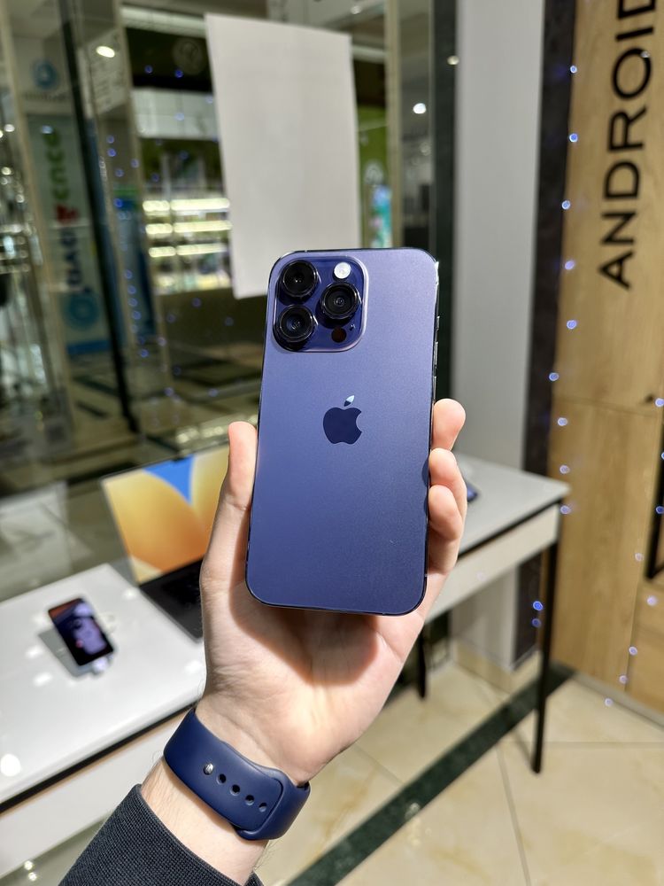 Айфон 14 Pro 128Gb Deep Purple ФИЗ СИМ (549$) Доставка/Рассрочка