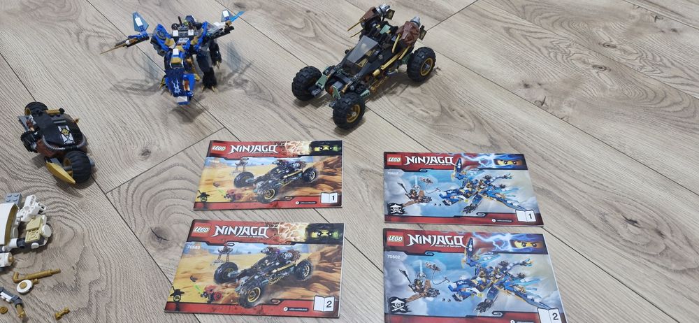 Lego ninjago 70602, 70589, 70733