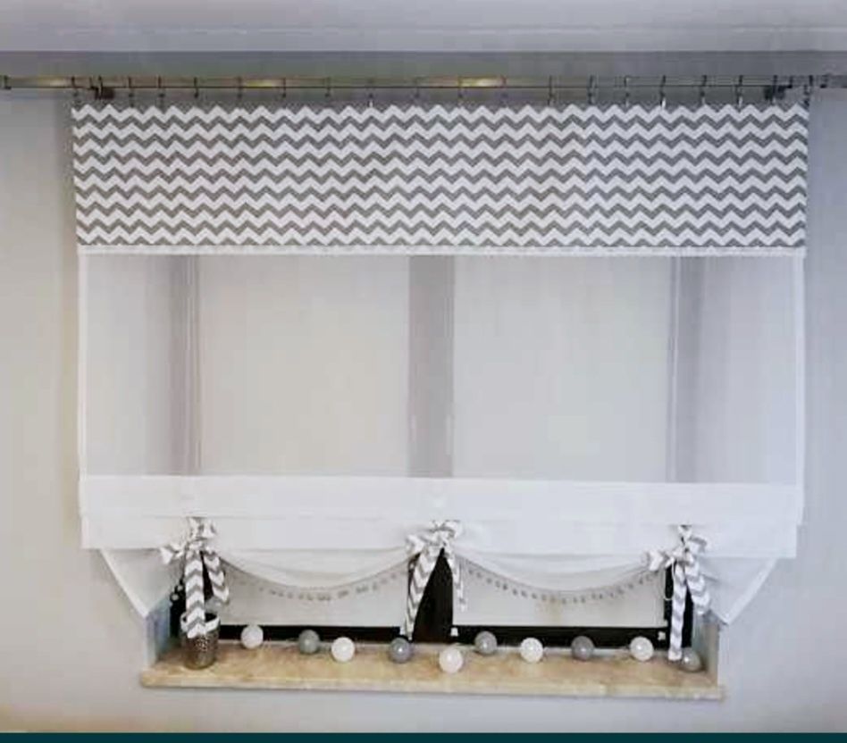 Firany, panele, roletki - panel regular long