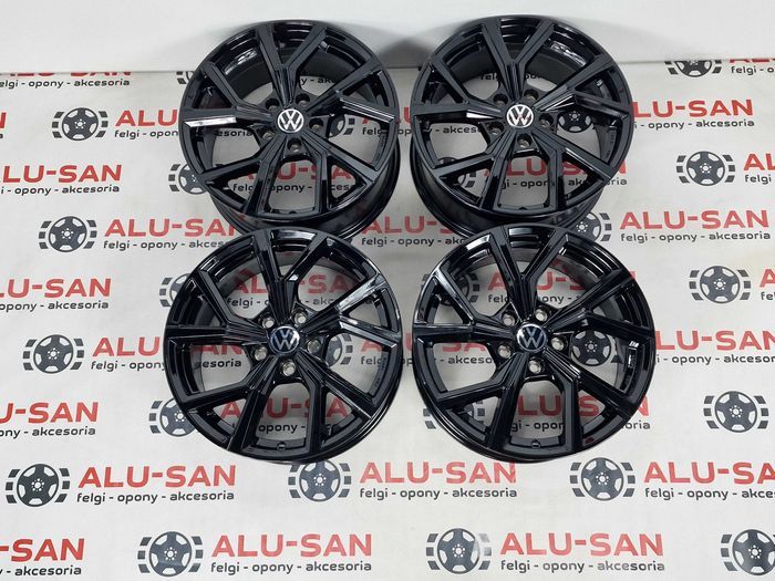 Nowe Alufelgi VW 18" 5x112 PASSAT B5 B6 B7 B8 CC T-ROC Czarne
