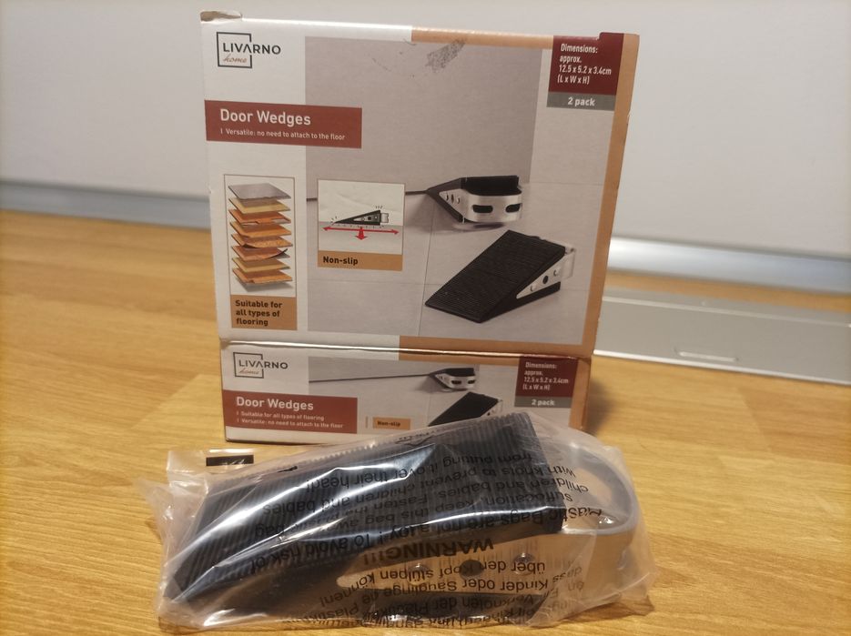 Klin do drzwi, stoper, odbojnik Livarno (Lidl) 1 sztuka