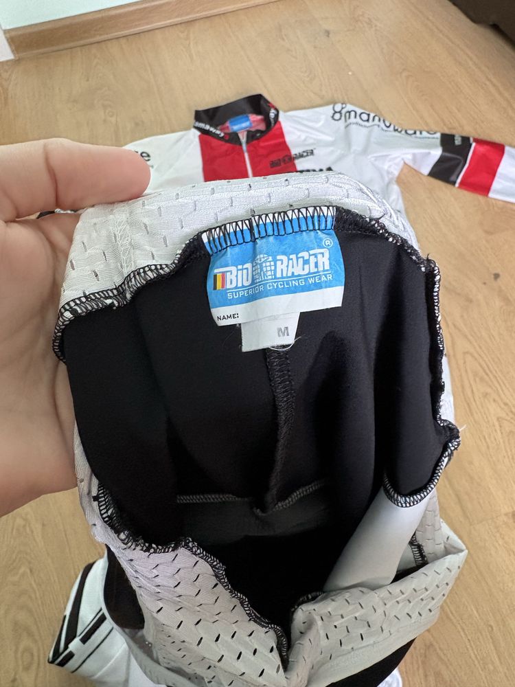 Strój kolarski Belgia pelny