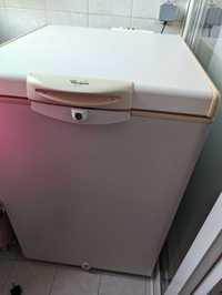 Arca frigorífica congeladora horizontal branca Whirlpool bom estado