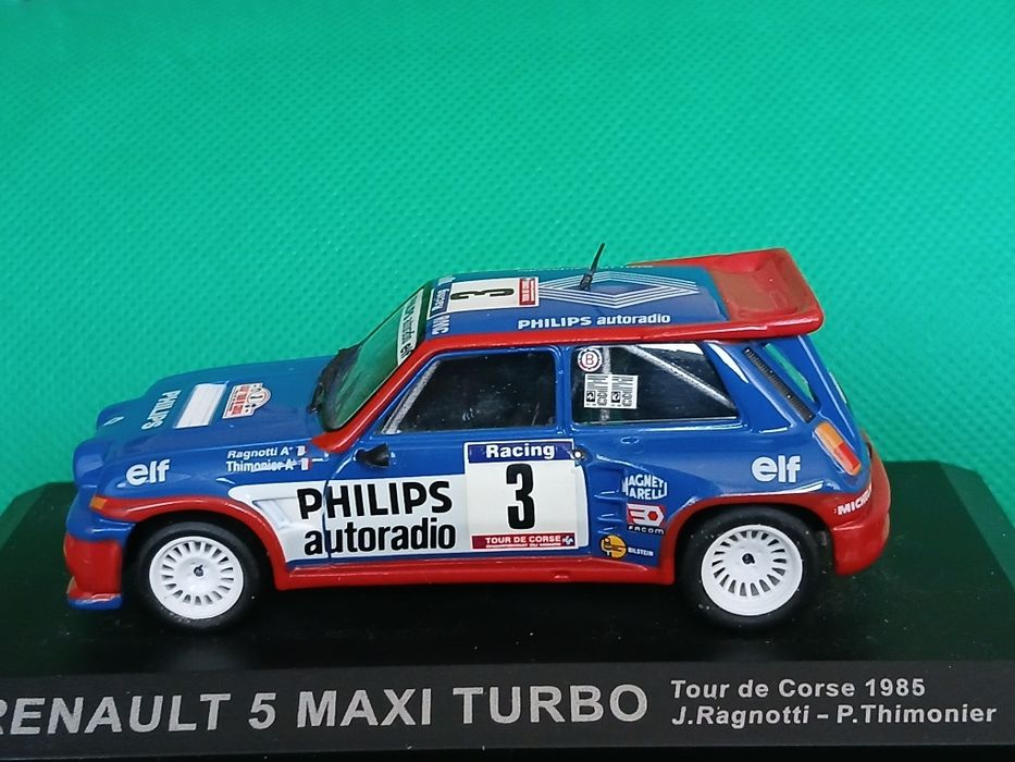 Miniaturas  1/43 Renaul de Ralies  como novos