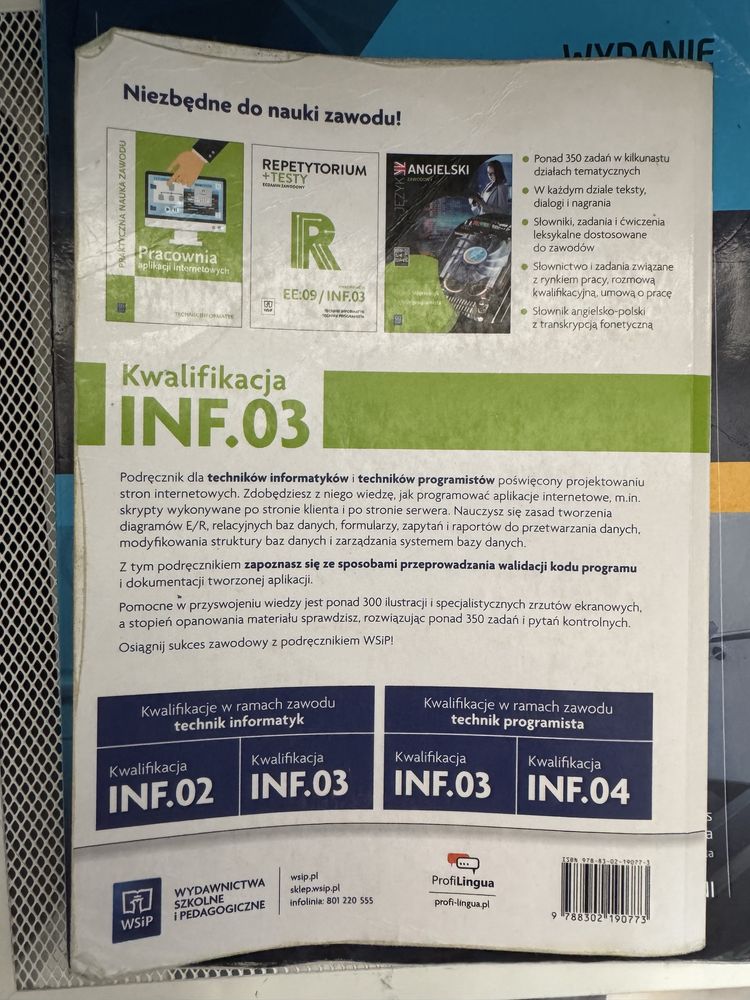 Ksiazka tworzenie stron i aplikacji internetotowych