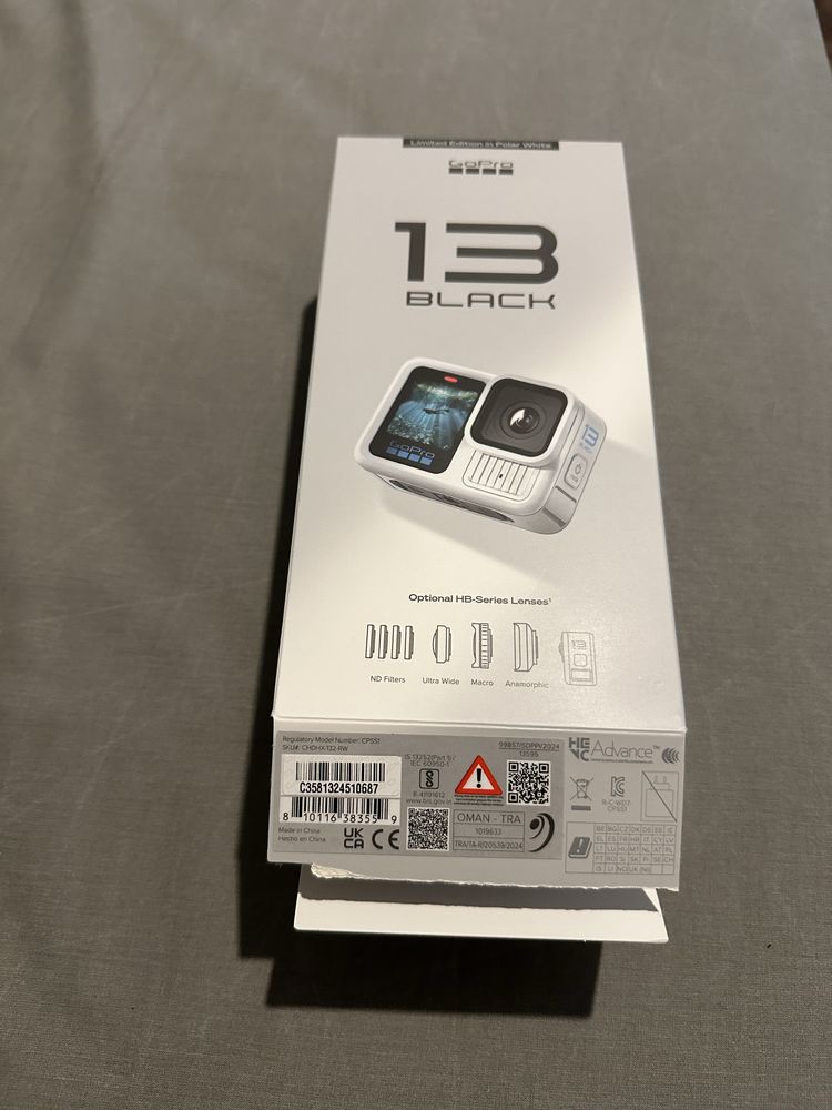 GOPRO HERO 13 Limited Edition Polar White Color