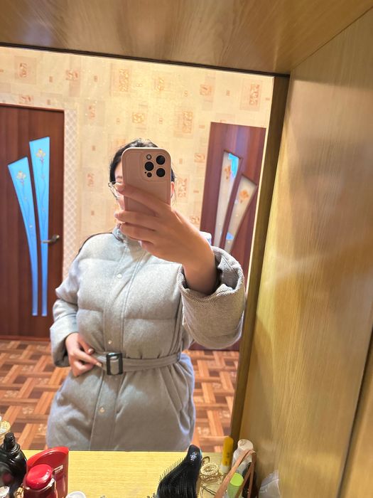 Тепла стильна зимова куртка пуховик