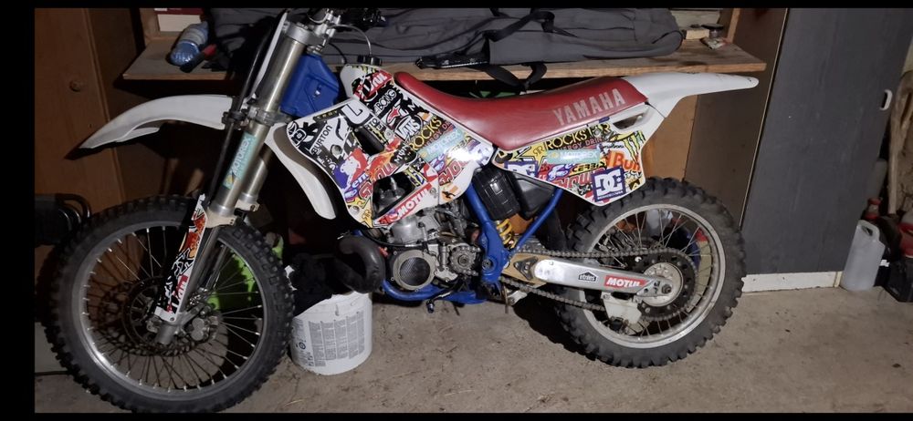 Yamaha yz 250 uszkodzona skrzynia