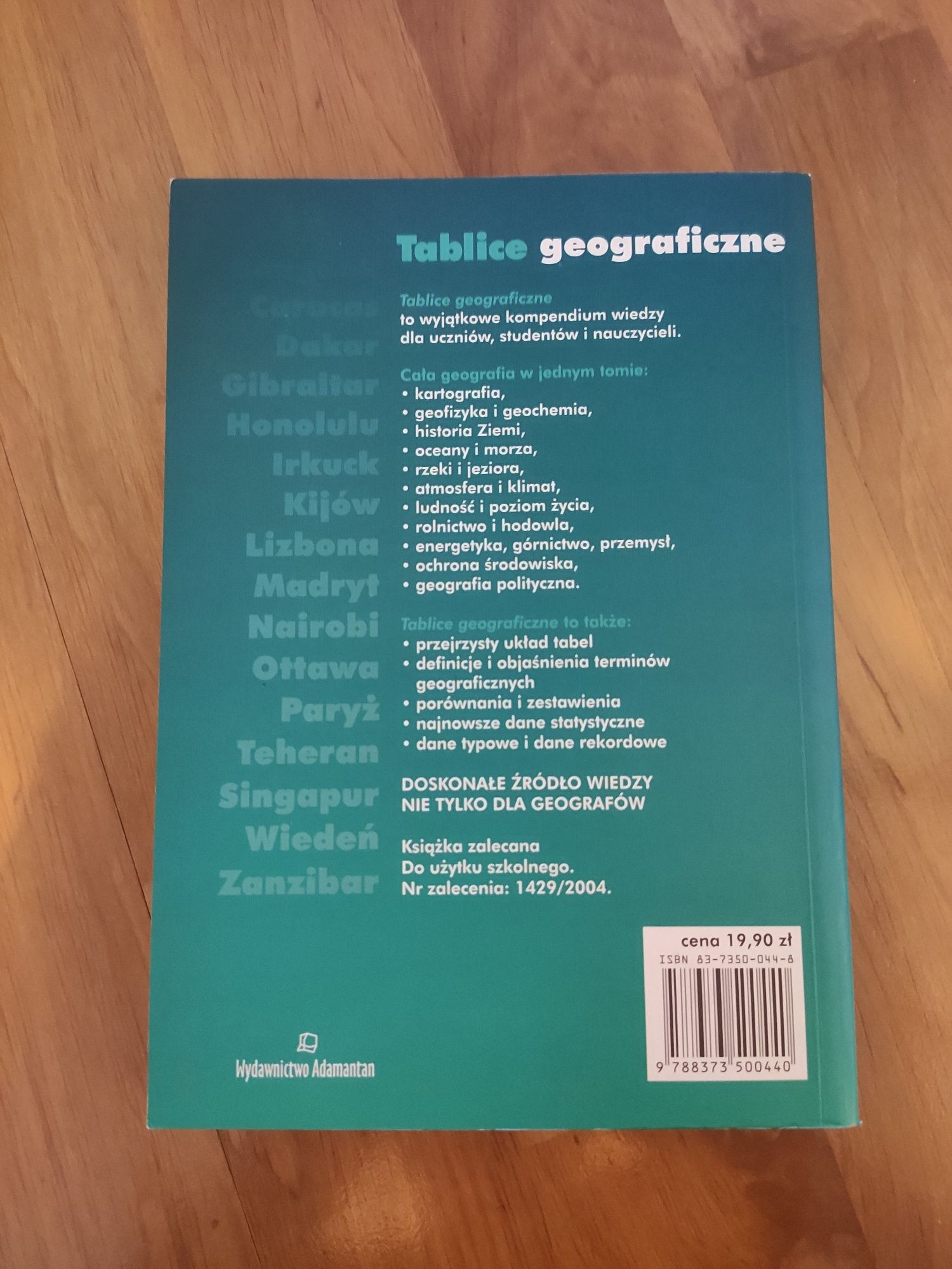 Tablice geograficzne