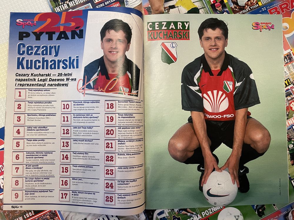 Bravo sport 1997 prawdziwe unikaty