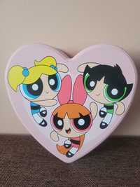 PowerPuff Girls - szkatułka z postaciami z serialu - Atomówki - Nowa .