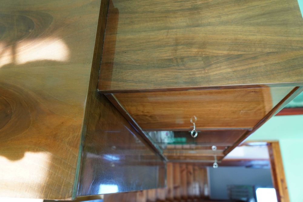 Kredens drewniany, lata 70-80 (PRL), idealny stan