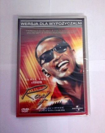 RAY Ray Charles, Jamie Fox DVD foliaNOWY