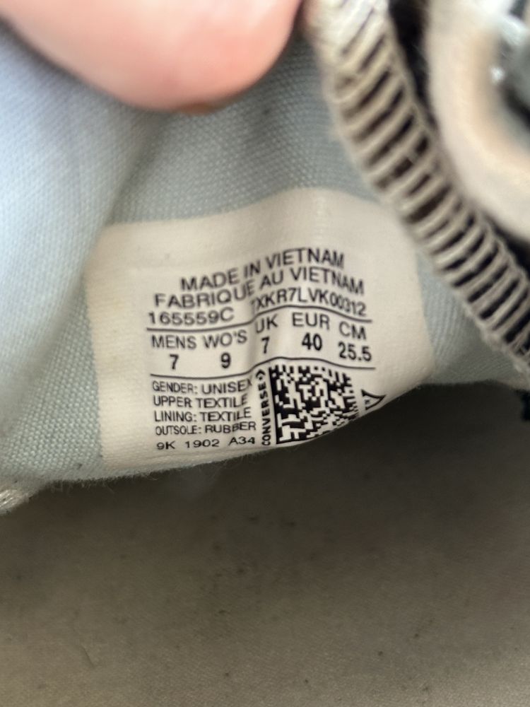 Кроссовки кеди Converse X Carhartt
