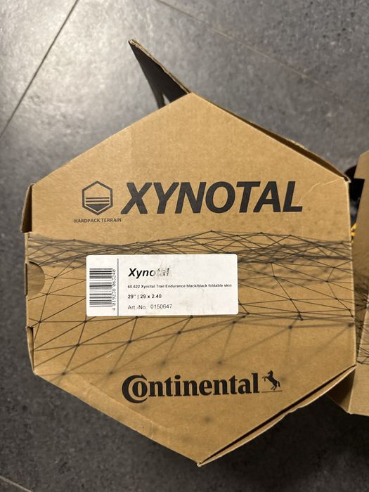 Dwie Opony rowerowe continental xynotal i kryptotal