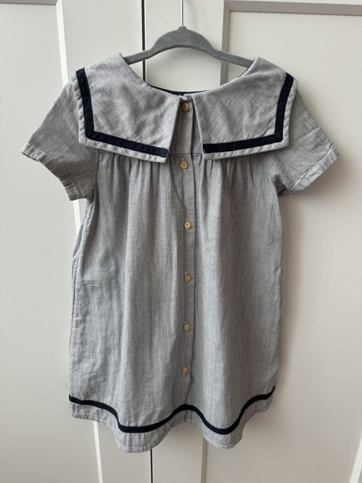 Zestaw h&m w rozm. 104: sukienka, sweterek i kapelusz