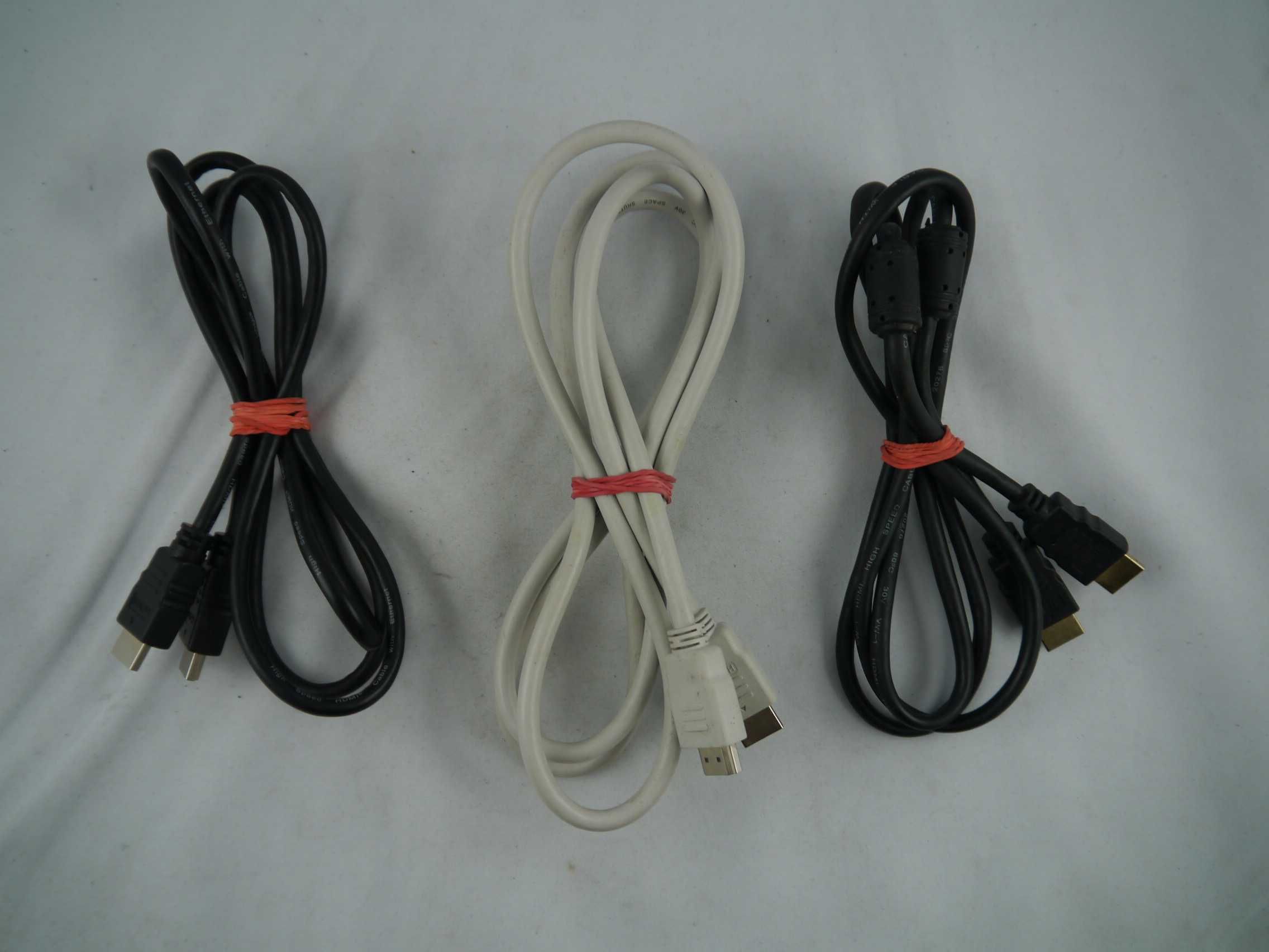 Kable HDMI-HDMI, USB -USB C zestaw