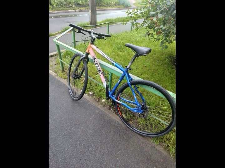 Велосипед испанского бренда Orbea на гидравлических тормозах