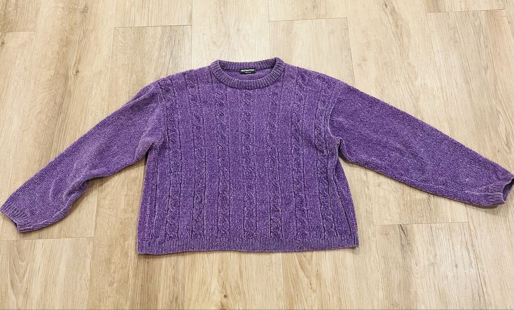 Sweter fioletowy dziewczęcy 170 Destination
