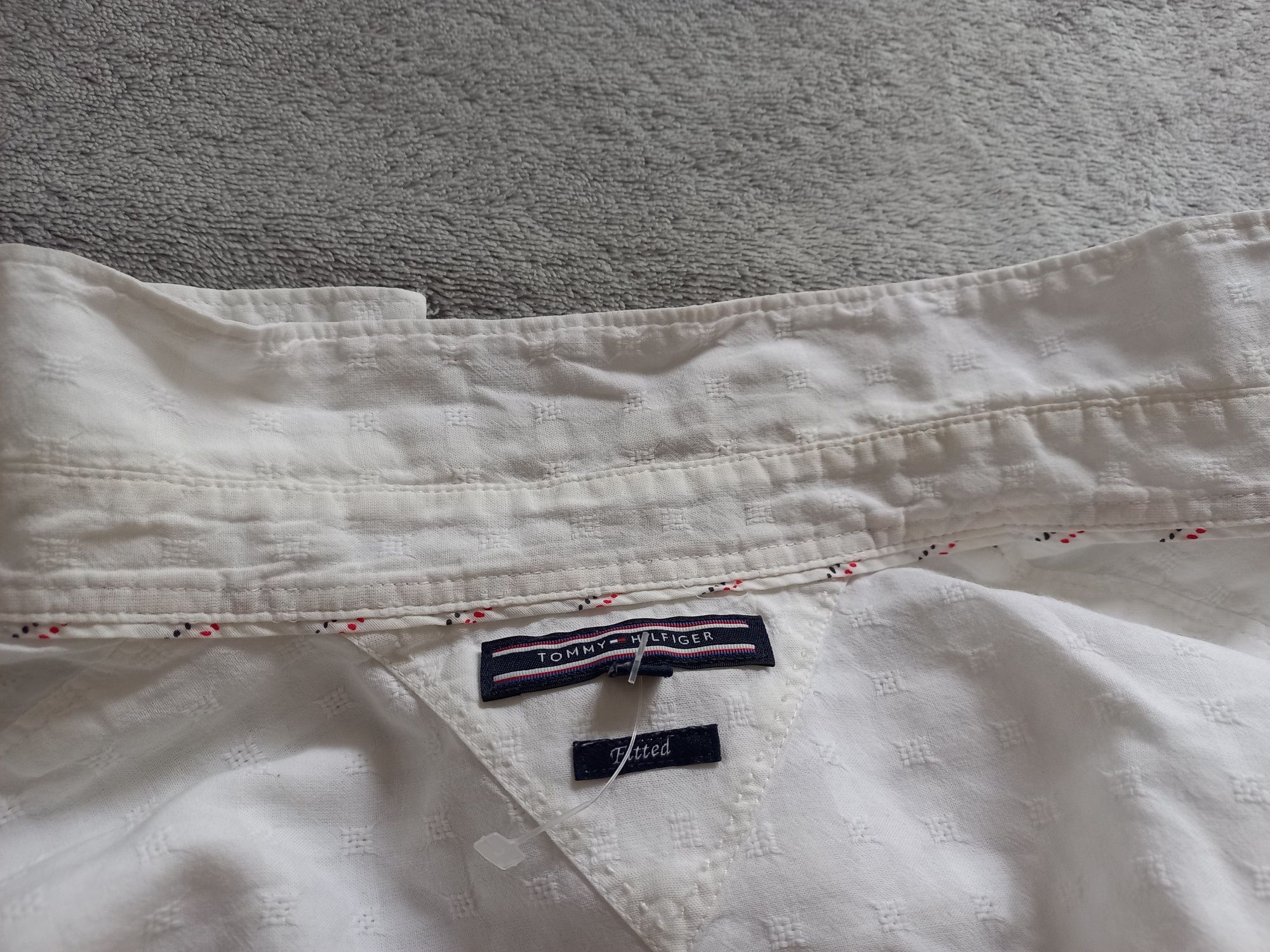 Tommy Hilfiger koszula logowana M L